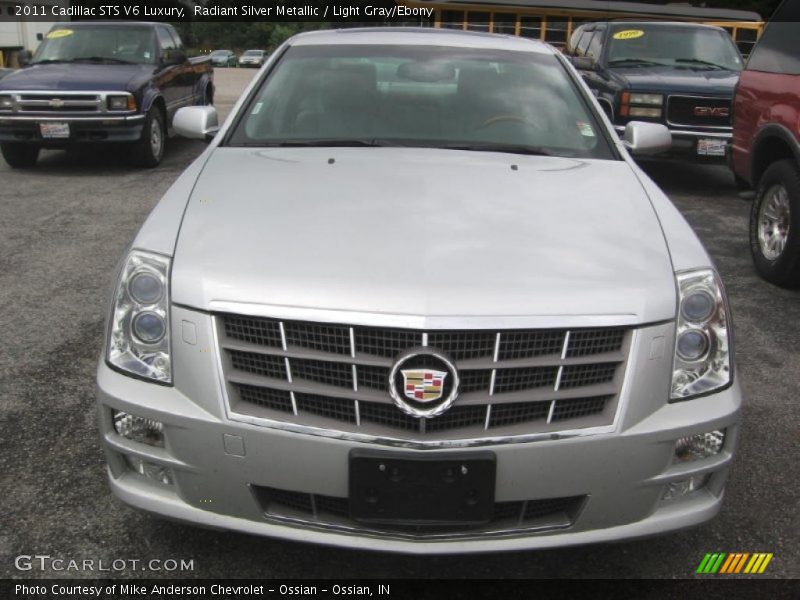 Radiant Silver Metallic / Light Gray/Ebony 2011 Cadillac STS V6 Luxury