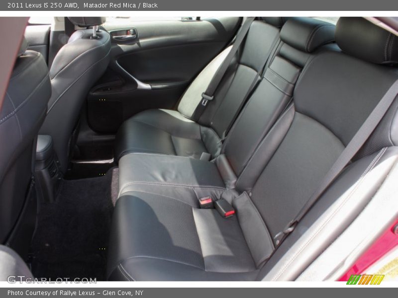 Rear Seat of 2011 IS 250 AWD