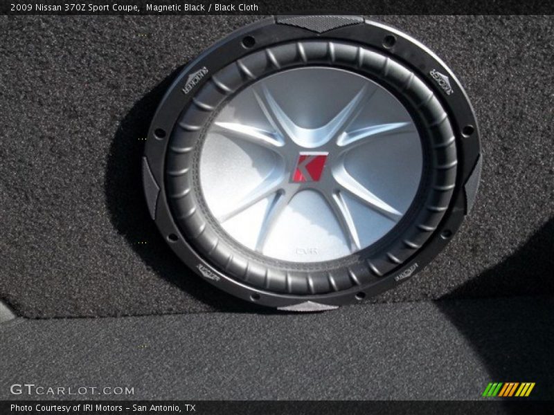Magnetic Black / Black Cloth 2009 Nissan 370Z Sport Coupe