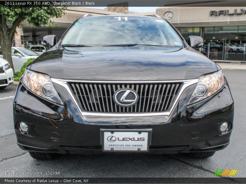 Stargazer Black / Black 2011 Lexus RX 350 AWD
