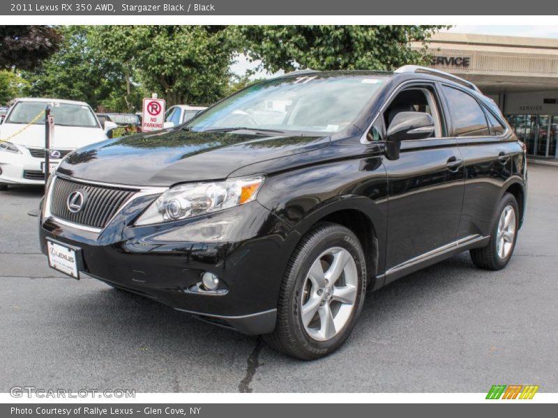 Stargazer Black / Black 2011 Lexus RX 350 AWD