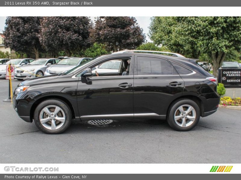 Stargazer Black / Black 2011 Lexus RX 350 AWD