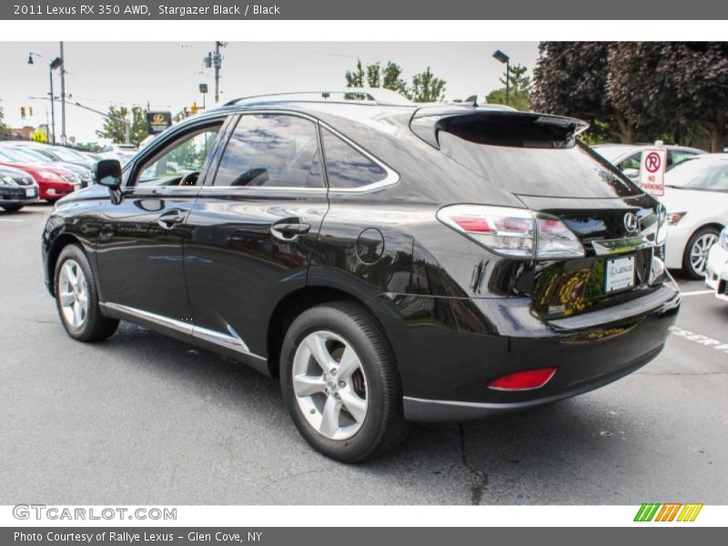 Stargazer Black / Black 2011 Lexus RX 350 AWD