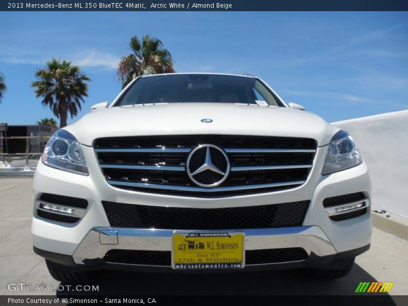 Arctic White / Almond Beige 2013 Mercedes-Benz ML 350 BlueTEC 4Matic