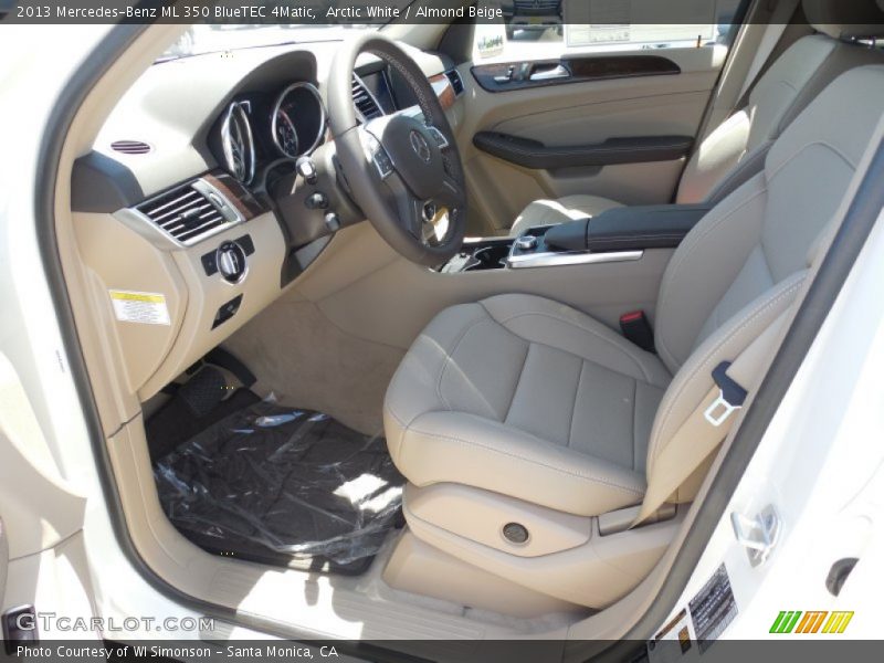 Arctic White / Almond Beige 2013 Mercedes-Benz ML 350 BlueTEC 4Matic