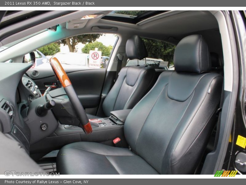 Stargazer Black / Black 2011 Lexus RX 350 AWD
