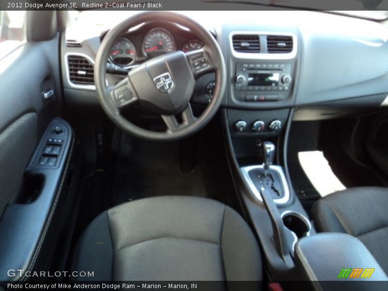 Redline 2-Coat Pearl / Black 2012 Dodge Avenger SE