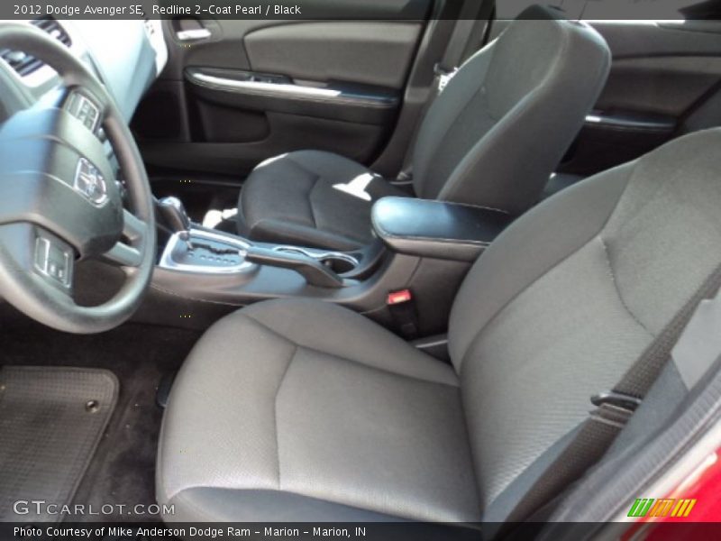 Redline 2-Coat Pearl / Black 2012 Dodge Avenger SE
