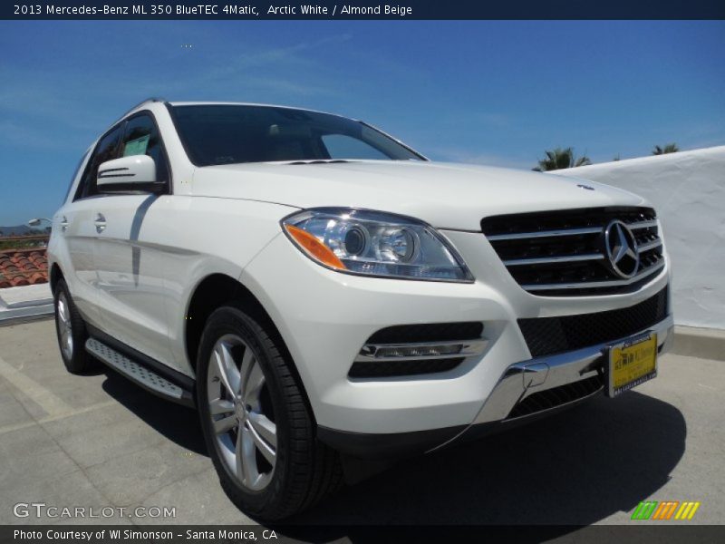 Arctic White / Almond Beige 2013 Mercedes-Benz ML 350 BlueTEC 4Matic