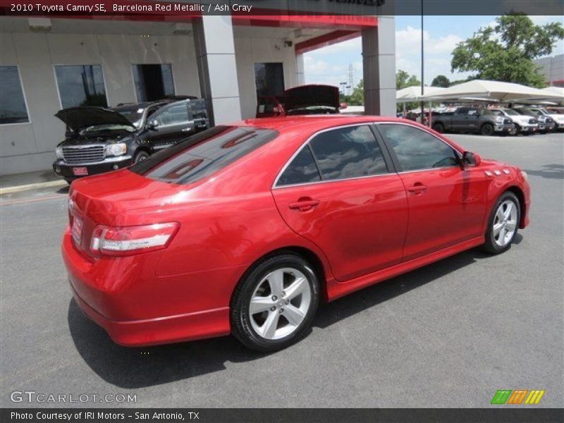 Barcelona Red Metallic / Ash Gray 2010 Toyota Camry SE