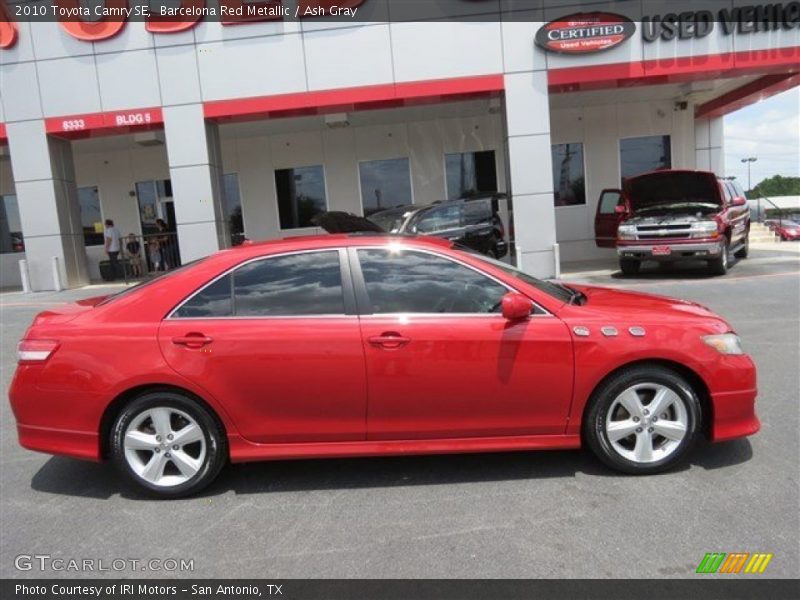 Barcelona Red Metallic / Ash Gray 2010 Toyota Camry SE