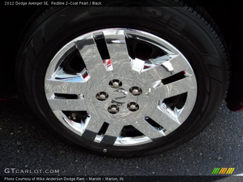 Redline 2-Coat Pearl / Black 2012 Dodge Avenger SE