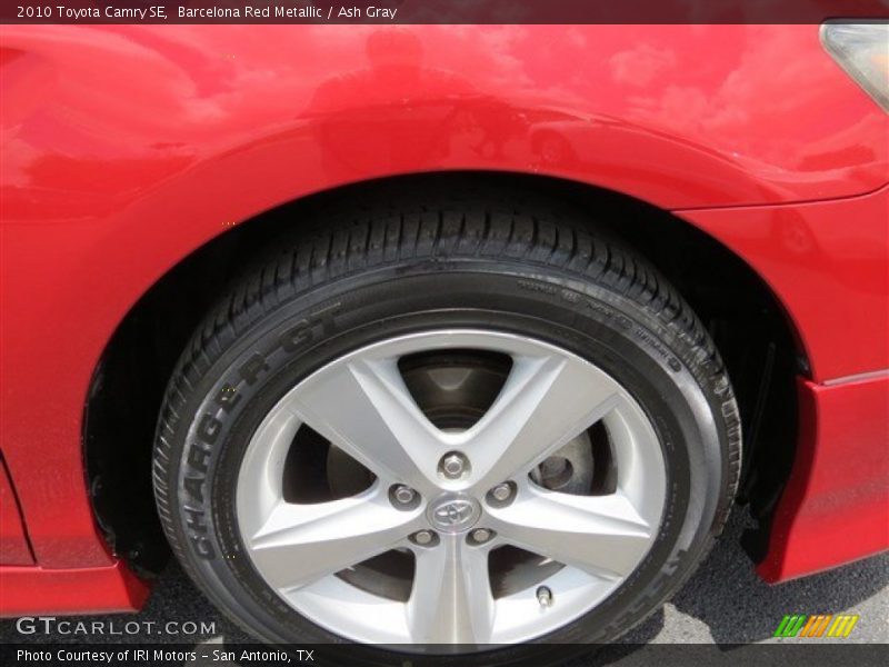 Barcelona Red Metallic / Ash Gray 2010 Toyota Camry SE