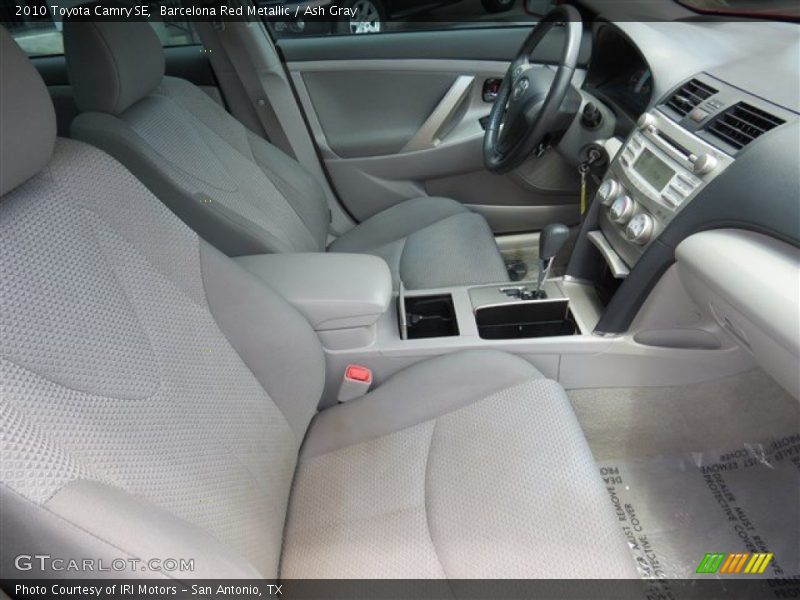 Barcelona Red Metallic / Ash Gray 2010 Toyota Camry SE