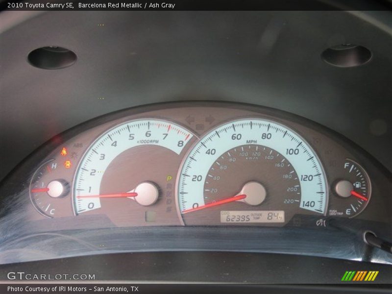 Barcelona Red Metallic / Ash Gray 2010 Toyota Camry SE