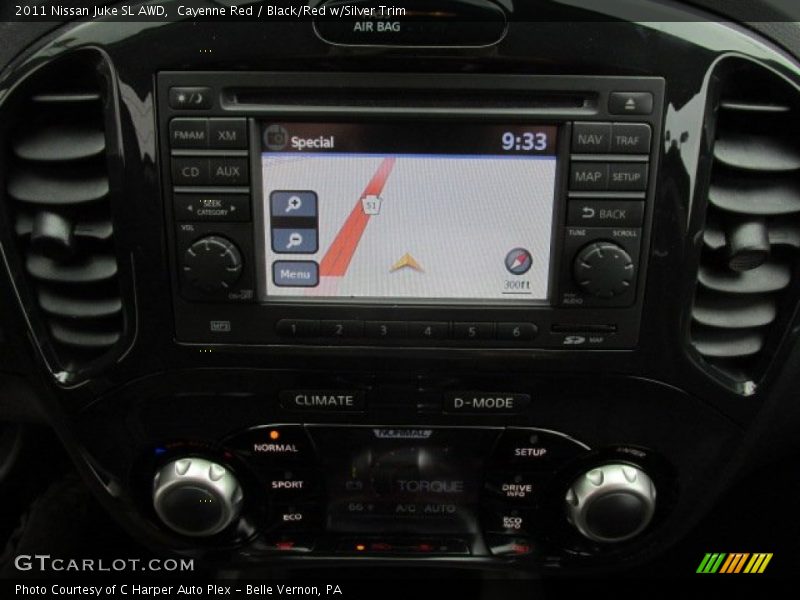 Cayenne Red / Black/Red w/Silver Trim 2011 Nissan Juke SL AWD