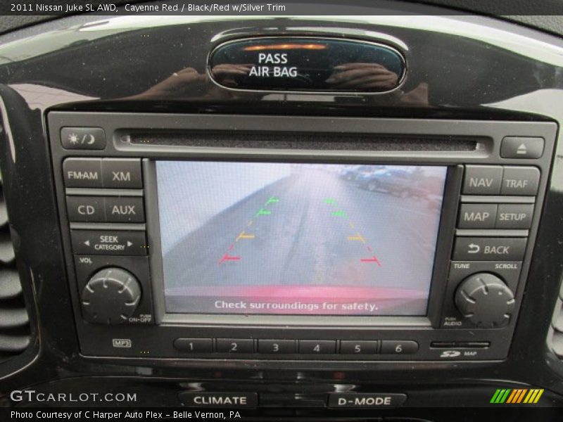 Cayenne Red / Black/Red w/Silver Trim 2011 Nissan Juke SL AWD