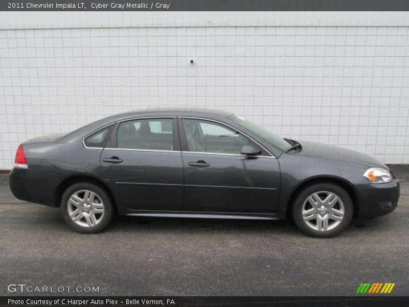 Cyber Gray Metallic / Gray 2011 Chevrolet Impala LT