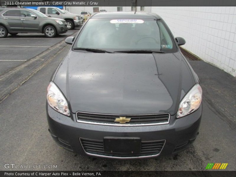 Cyber Gray Metallic / Gray 2011 Chevrolet Impala LT