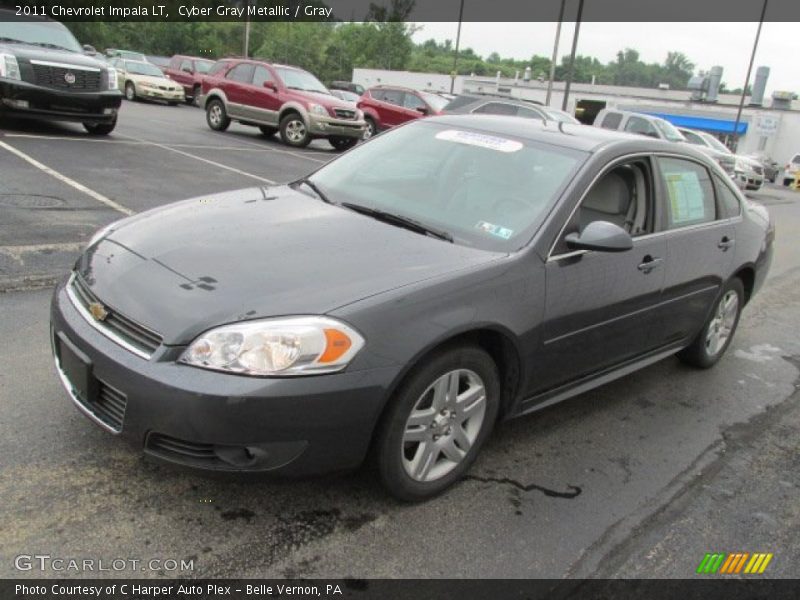 Cyber Gray Metallic / Gray 2011 Chevrolet Impala LT