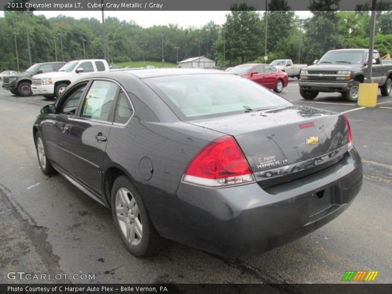 Cyber Gray Metallic / Gray 2011 Chevrolet Impala LT