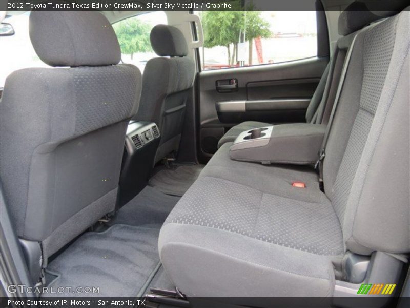 Silver Sky Metallic / Graphite 2012 Toyota Tundra Texas Edition CrewMax