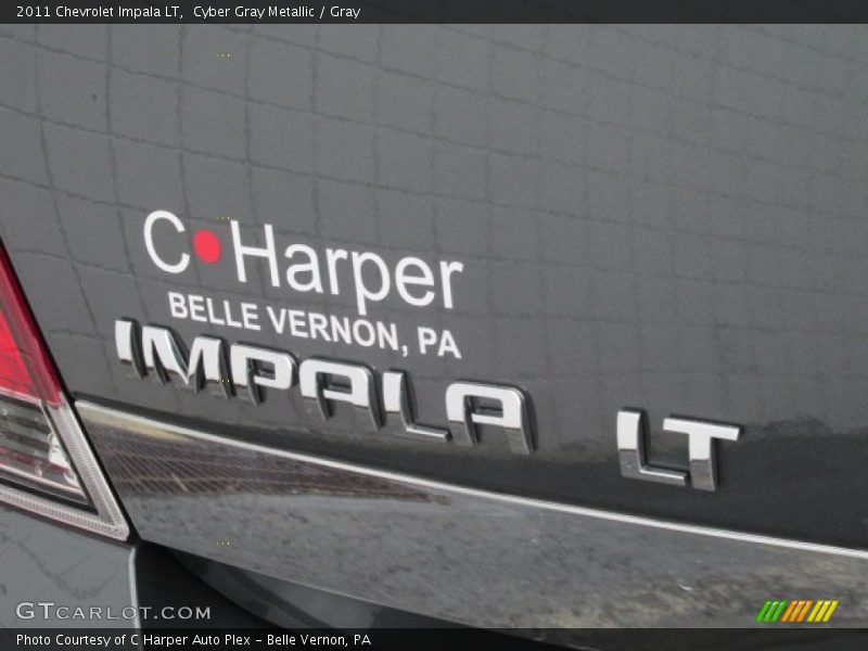 Cyber Gray Metallic / Gray 2011 Chevrolet Impala LT