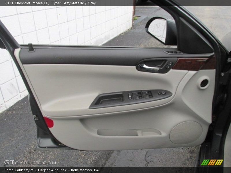 Cyber Gray Metallic / Gray 2011 Chevrolet Impala LT