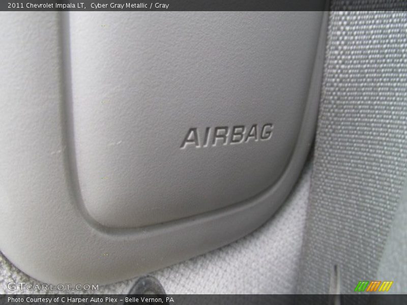Cyber Gray Metallic / Gray 2011 Chevrolet Impala LT