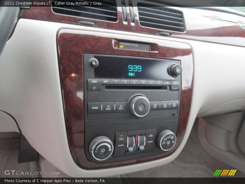 Cyber Gray Metallic / Gray 2011 Chevrolet Impala LT