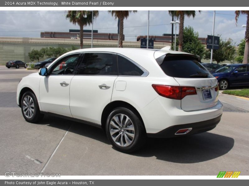 White Diamond Pearl / Ebony 2014 Acura MDX Technology