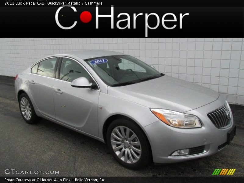 Quicksilver Metallic / Cashmere 2011 Buick Regal CXL
