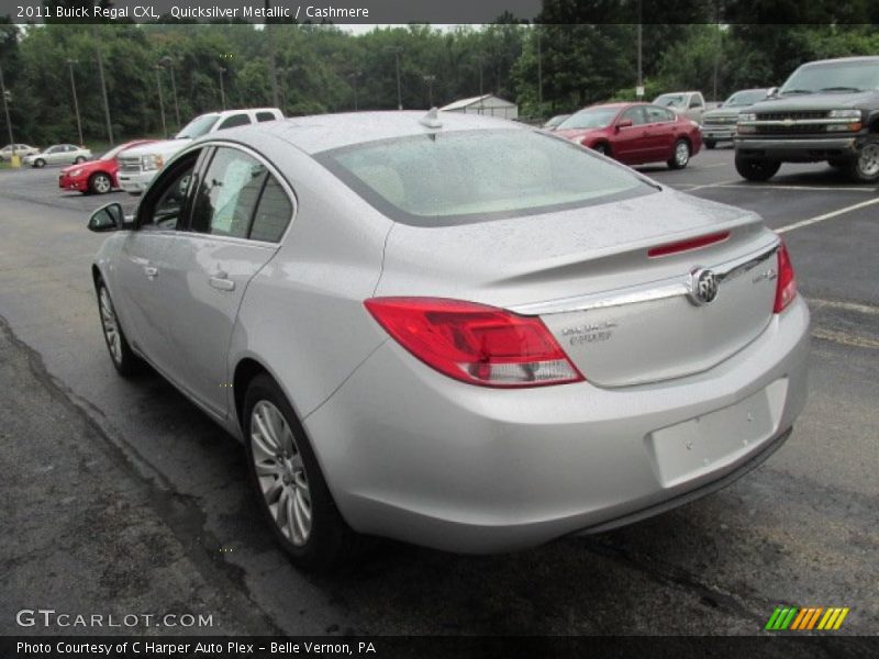 Quicksilver Metallic / Cashmere 2011 Buick Regal CXL