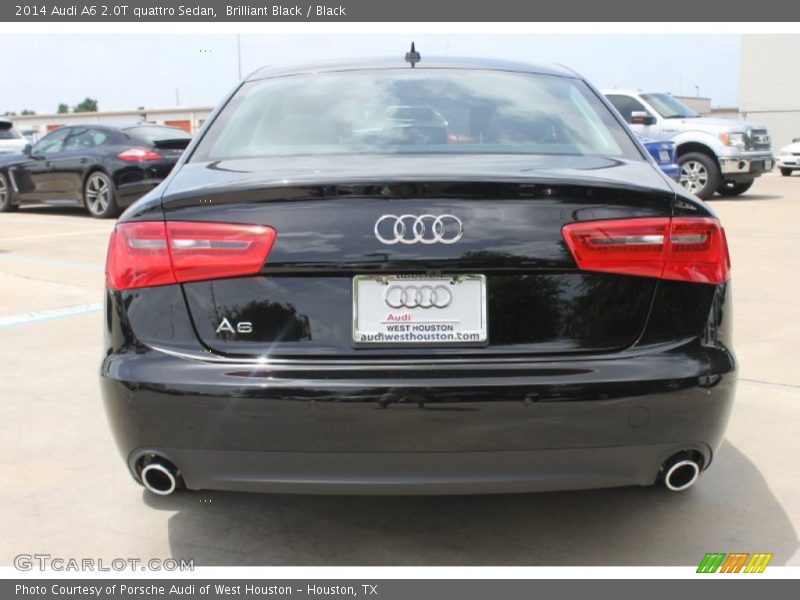 Brilliant Black / Black 2014 Audi A6 2.0T quattro Sedan