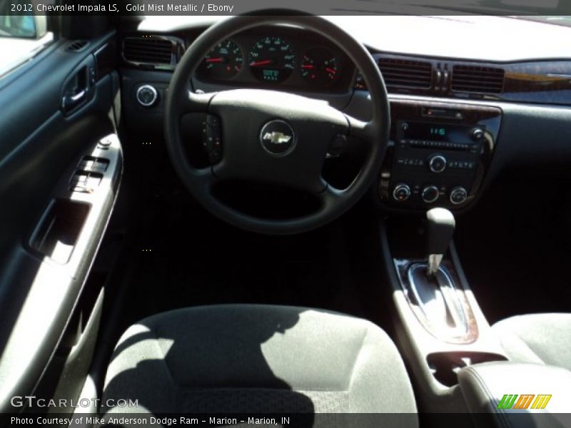 Gold Mist Metallic / Ebony 2012 Chevrolet Impala LS