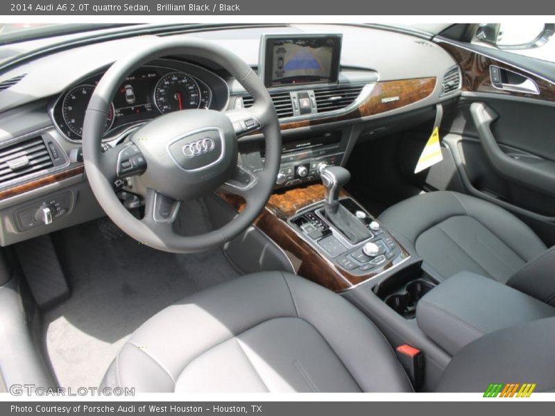  2014 A6 2.0T quattro Sedan Black Interior
