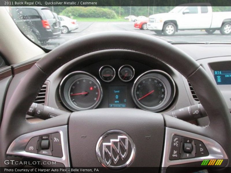 Quicksilver Metallic / Cashmere 2011 Buick Regal CXL