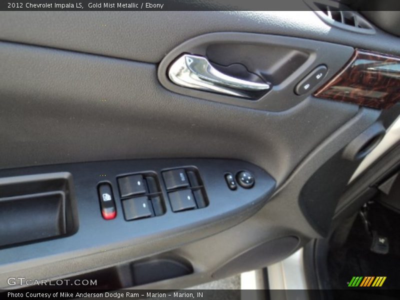 Gold Mist Metallic / Ebony 2012 Chevrolet Impala LS