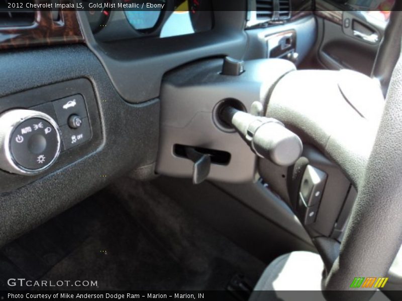Gold Mist Metallic / Ebony 2012 Chevrolet Impala LS