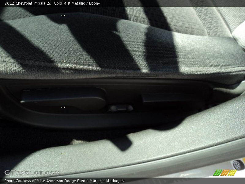 Gold Mist Metallic / Ebony 2012 Chevrolet Impala LS