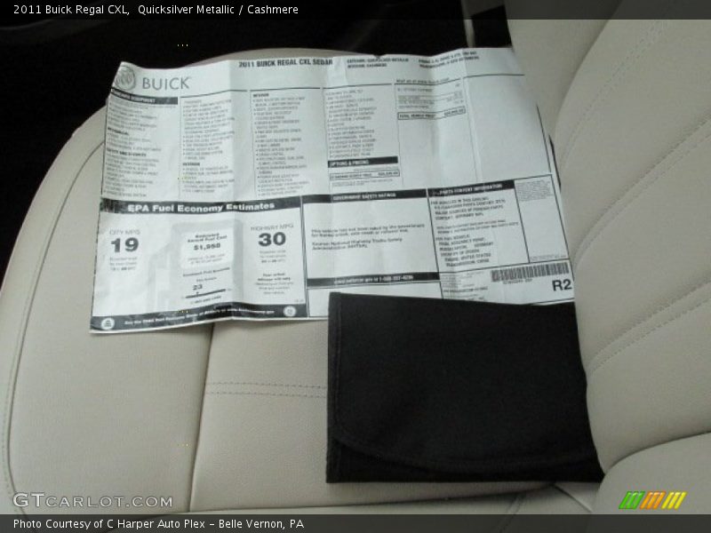 Quicksilver Metallic / Cashmere 2011 Buick Regal CXL