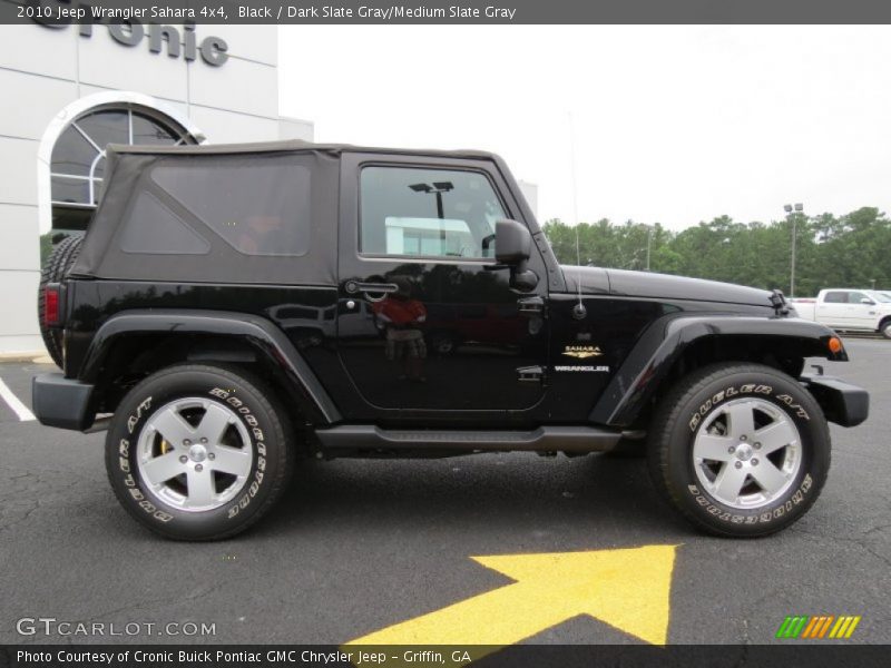Black / Dark Slate Gray/Medium Slate Gray 2010 Jeep Wrangler Sahara 4x4