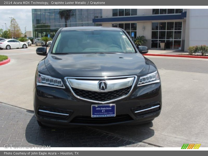 Graphite Luster Metallic / Graystone 2014 Acura MDX Technology