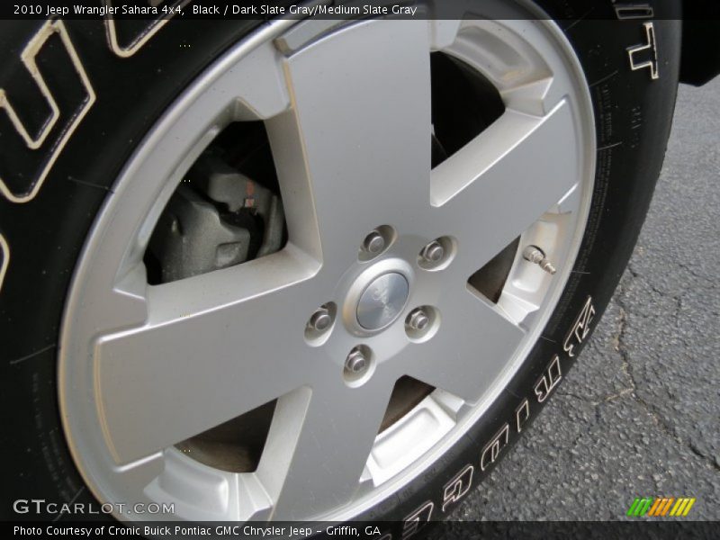 Black / Dark Slate Gray/Medium Slate Gray 2010 Jeep Wrangler Sahara 4x4