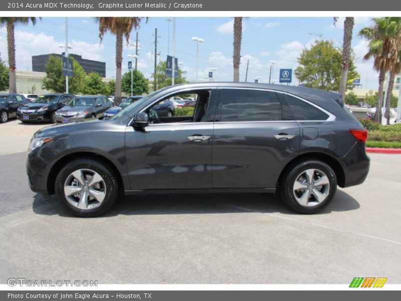 Graphite Luster Metallic / Graystone 2014 Acura MDX Technology