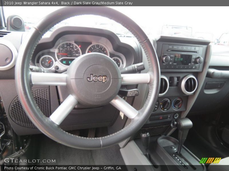 Black / Dark Slate Gray/Medium Slate Gray 2010 Jeep Wrangler Sahara 4x4