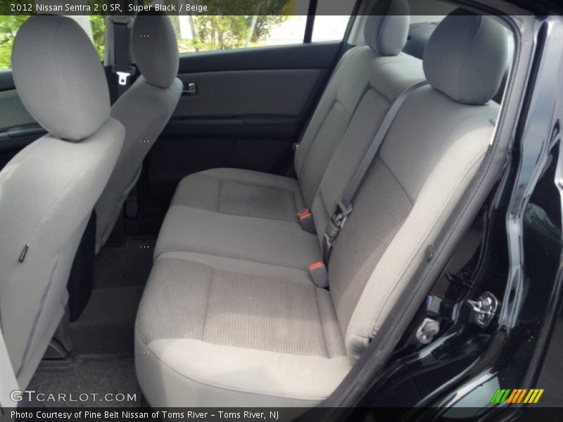 Super Black / Beige 2012 Nissan Sentra 2.0 SR