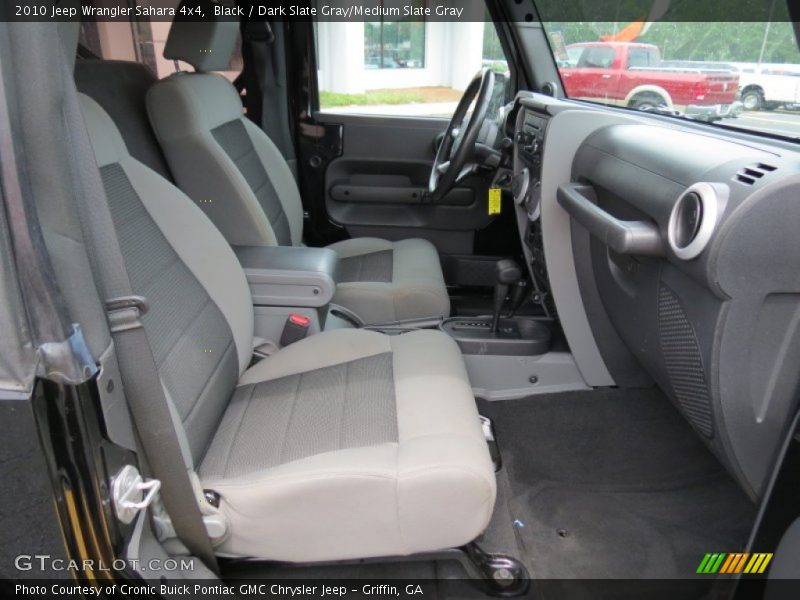 Black / Dark Slate Gray/Medium Slate Gray 2010 Jeep Wrangler Sahara 4x4