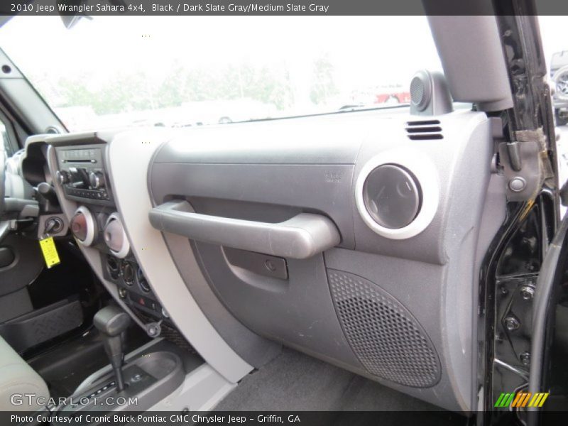 Black / Dark Slate Gray/Medium Slate Gray 2010 Jeep Wrangler Sahara 4x4