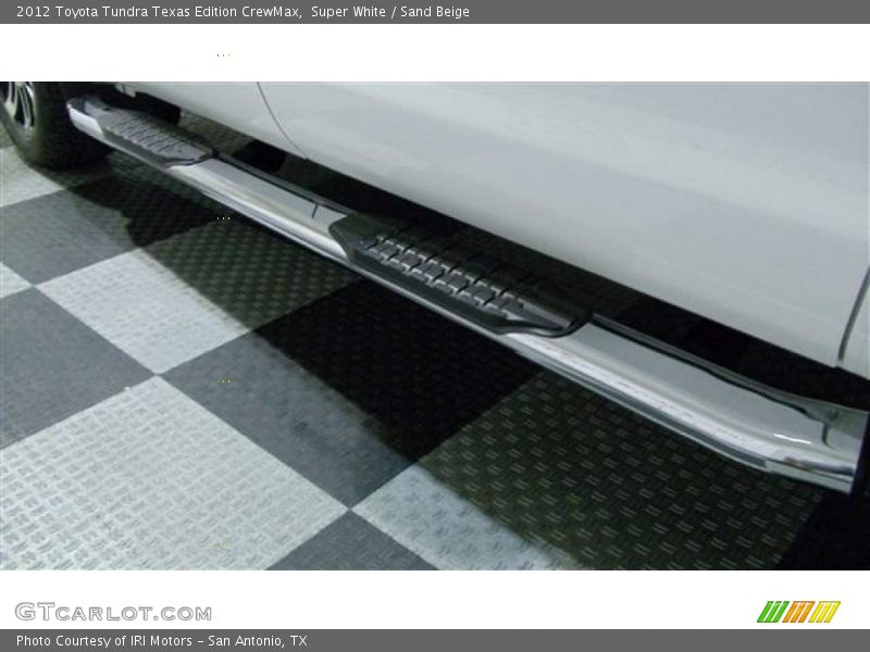 Super White / Sand Beige 2012 Toyota Tundra Texas Edition CrewMax